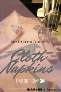 Learn how to make cloth napkins. Easy diy sewing photo tutorial for making cloth napkins. Replace all your paper products with easy to make alternatives. Easy to wash. Fun and elegant to use. Be environmentally friendly with these cloth napkins. How to make your own cloth napkins. Get rid of all the yucky disposables!
