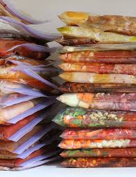 In my constant battle to get ahead for the arrival of our new baby, I've put together a list of easy freezer meals to prepare while nesting. Stock your freezer so you don't have to cook or grocery shop when that new baby comes home! Get ahead for the next busy time in your life. Or just have some meals in the freezer for those evenings when you really don't feel like cooking. Working mom? Even better reason to make a day of prepping some meals. Here's a nice list of some freezer meal ideas, as well as a few tips to make everything go smoothly for you. Enjoy your supper even more when you don't have to slave away all day to eat it! One afternoon can yield over 20 meals! Make extra when you're cooking up your favourites to throw in the freezer for an effortless meal prep. hampersandhiccups.com. homemaking. food. lifestyle. cooking. freezer meals. meal prep. meal planning