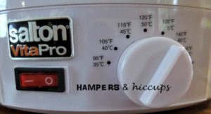 My personal review of the Salton DH4154 Collapsible Dehydrator. #dehydrate your garden produce + other goods. Create yummy #healthy #snacks. #Preserve #herbs #vegetables #fruit #meat. #inexpensive way to start your dehydrating journey. Learn what I #love and what I don’t. Plus some tips for any #dehydrator, as well as a #free #mealplan. #hampersandhiccups #food #family 