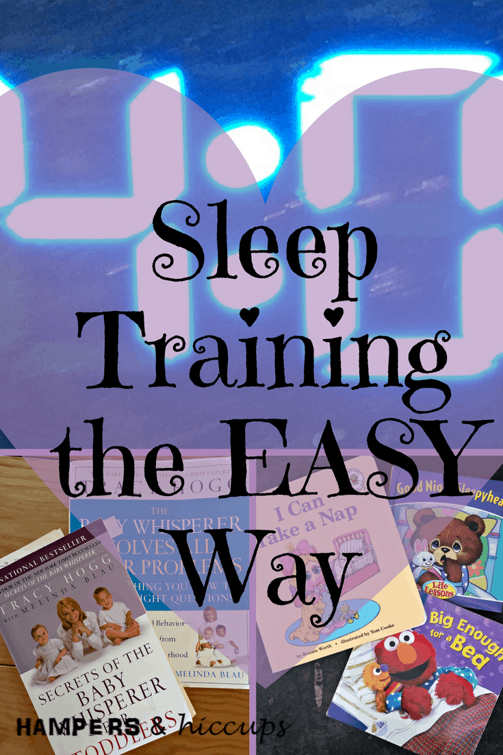 Learn how to sleep train your baby the EASY way. Gentle and direct method to get your baby on a structured routine and sleeping through the night. #sleeptraining #sleep #parenting #babywhisperer #EASY