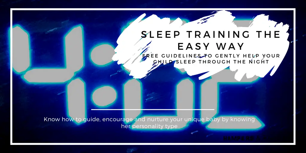 Learn how to sleep train your baby the EASY way. Gentle and direct method to get your baby on a structured routine and sleeping through the night. #sleeptraining #sleep #parenting #babywhisperer #EASY