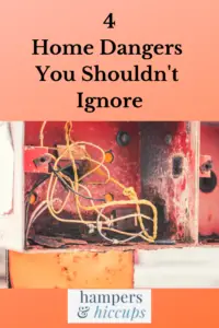 4 Home Dangers You Shouldn't Ignore unsafe electrical wiring hampersandhiccups