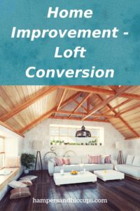 Home Improvement Loft Conversion Attic Restoration to Family room hardwood floors hampersandhiccups