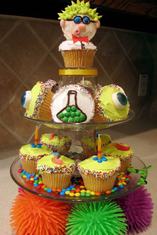 Wacky Science Cupcakes