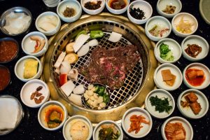 korean-bbq-with-full-side-dishes