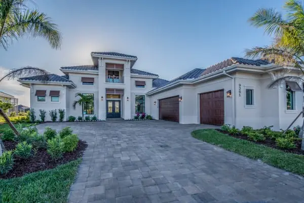 stunning home with grand entrance