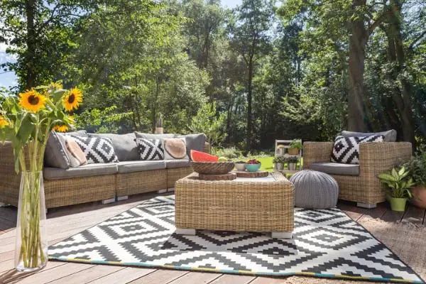 outdoor relax in luxurious style