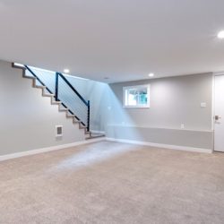 basement spring cleaning