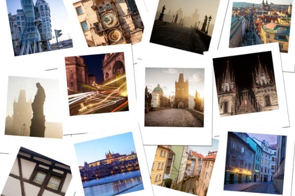 polaroid photos souvenirs