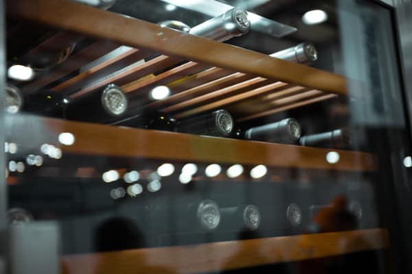 storing bottles of wine in fridge