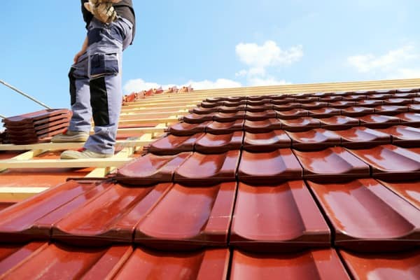 tiling a roof