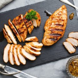 grilled chicken fillets in a spicy marinade picture