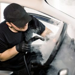 car detailing steam cleaning