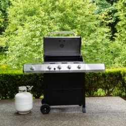 using propane gas