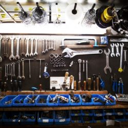 organize tools properly