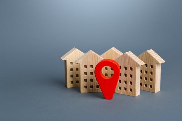 location of the house