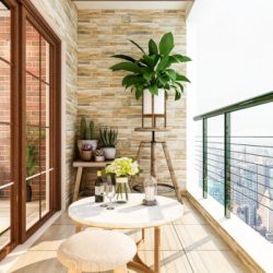 fancy balcony for your apartment
