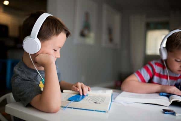 Try an audio book