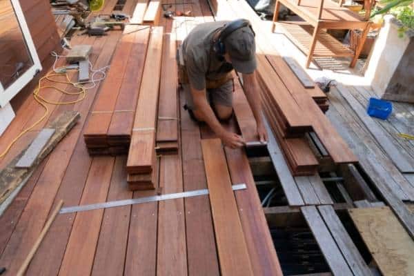 Using deck tape