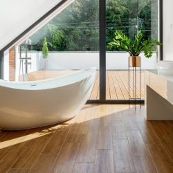 Can You Put Wood Flooring in Your Bathroom hdr